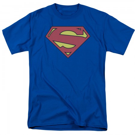 Superman New 52 Logo Men's Tshirt